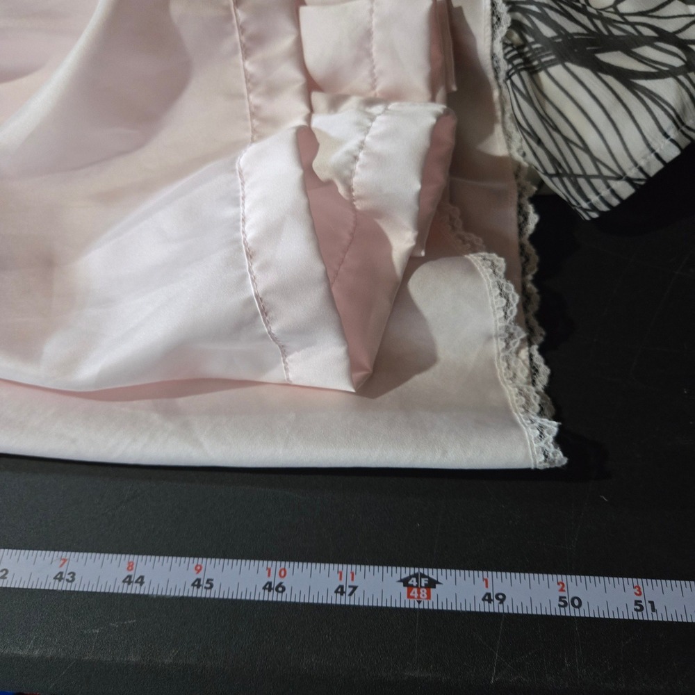 Vintage Barbizon Lace Nightgown Peignoir Slip Set M Coquette Dollette Romantic - Picture 13 of 14